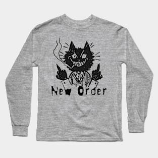 new order and the bad cat Long Sleeve T-Shirt